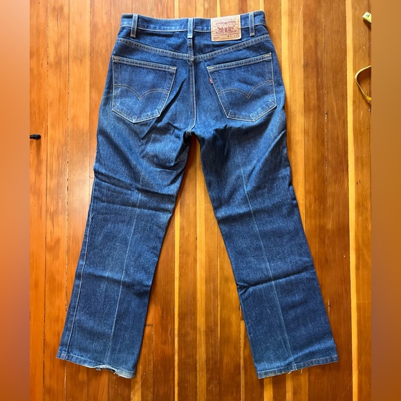 Vintage Levi’s 517 red tab boot cut one of a kind patina 32” - Picture 8 of 11